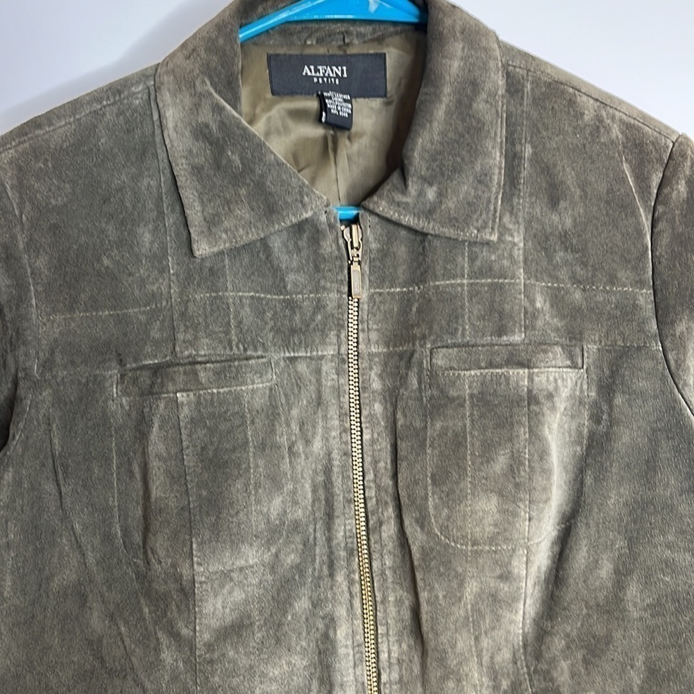 ALFANI leather jacket - Picture 5 of 7